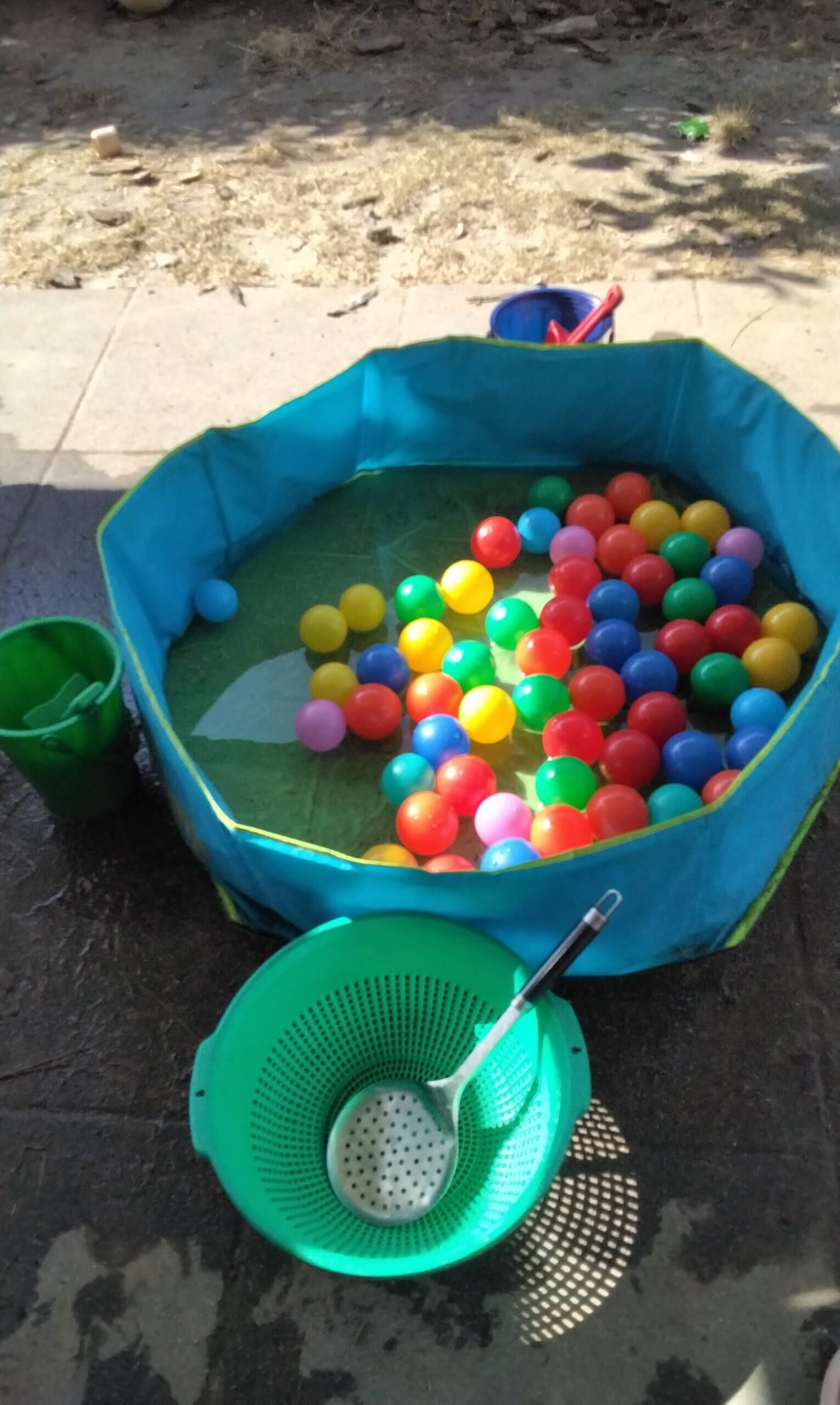 Activité pêche aux balles 🎣